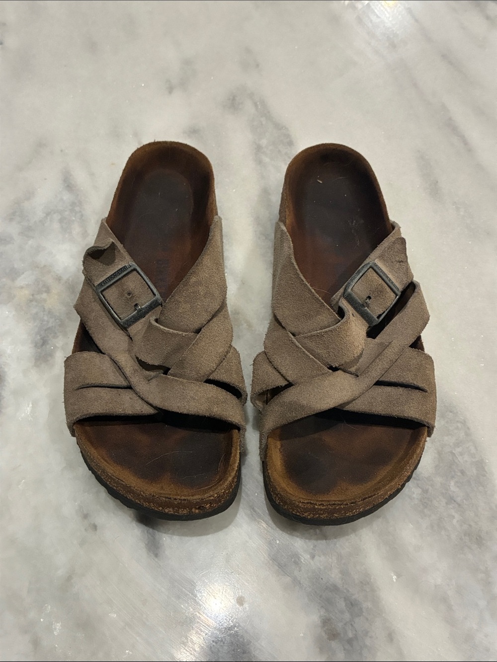 Birkenstock Crisscross Slide Sandals